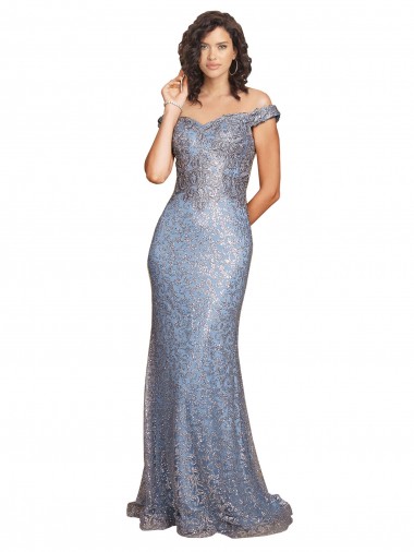 Buy Sweetheart Long Sequin Sleeveless Formal Evening Dress UK