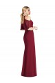 Buy Halter Neck Long Soft Chiffon Sage Cold Shoulder Semi Formal Evening Dress UK